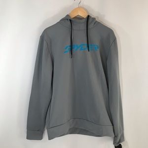 NWT Gray Spyder Pullover Hoodie